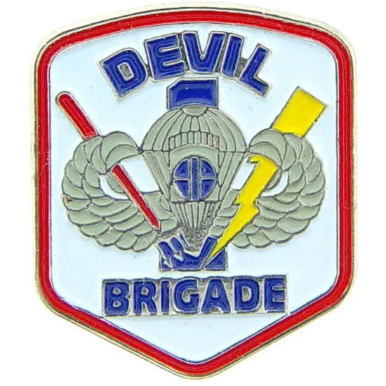 EagleEmblems P14714 PIN-Army,Devil Brigade (1'') {1}