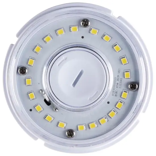Satco 45w Hi-Pro LED HID Replacement 4000K Extended Mogul Base 100V-277V Cool White {3}