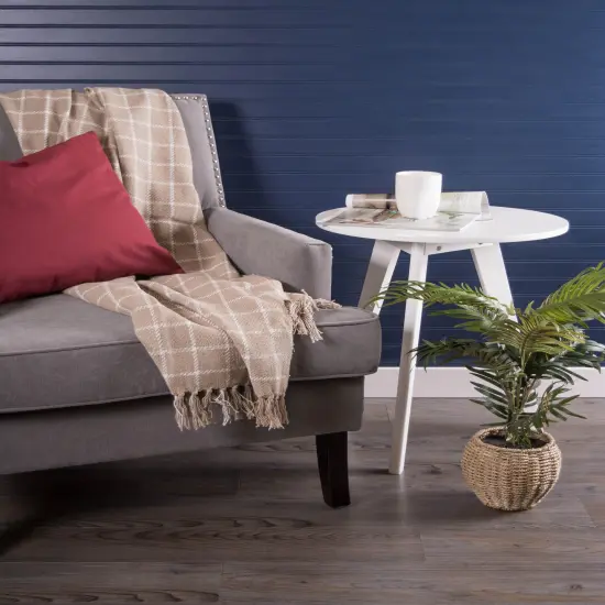 DII Throw Gray Luxury Chevron {2}