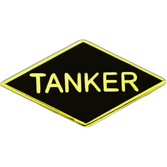 EagleEmblems P15130 PIN-Army,Tanker,TAB,DIAMD (1'') {1}