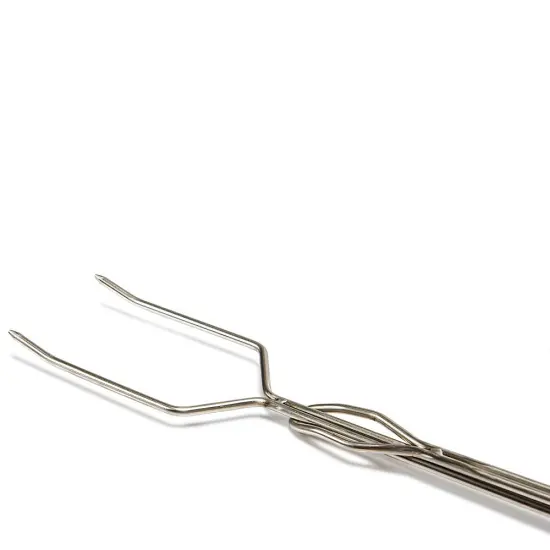 Petromax Campfire Roasting Stick Skewer with Adjustable Handle Straight Prongs LS1, Extends up to 36 inches {6}