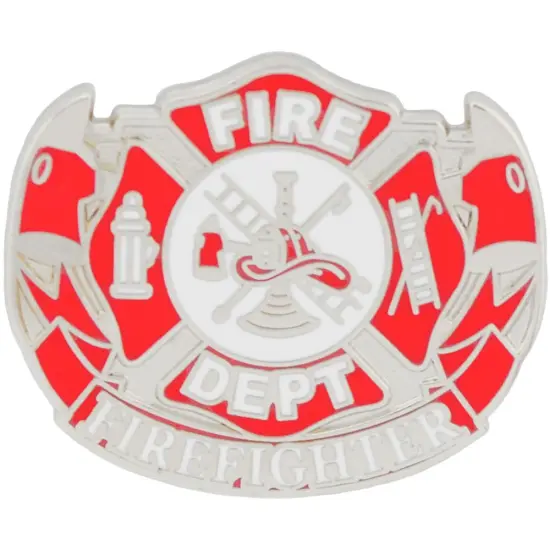 American Fire Fighter Pin 1" {1}