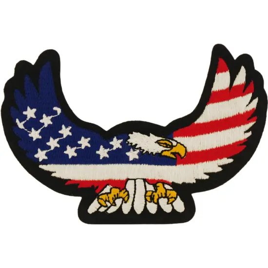 Eagle with Stars & Stripes Patch 3" {1}