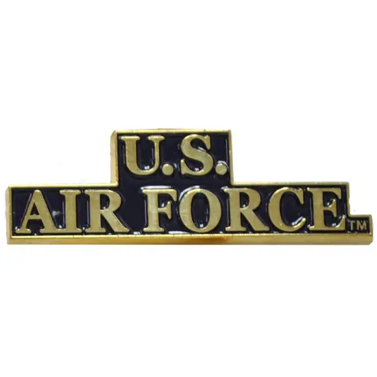 EagleEmblems P15128 Pin-Usaf,Scr U.S.Air Force (2") {1}