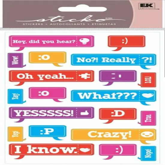 Sticko Did You Hear Stickers {1}