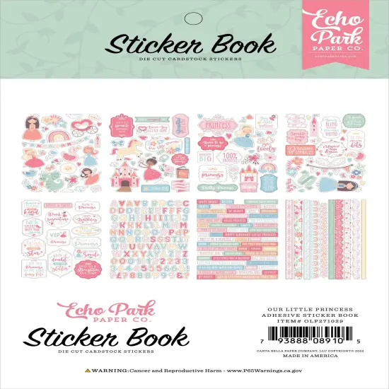 Echo Park Sticker Book-Our Little Princess {2}