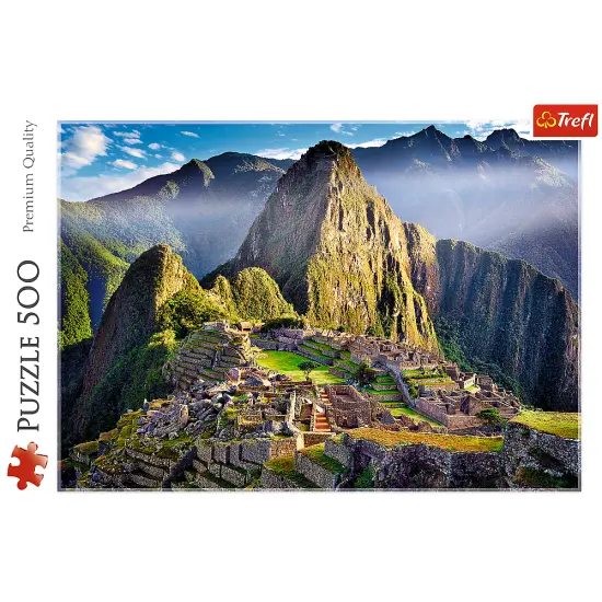 500 Piece Jigsaw Puzzles, Historic Sanctuary of Machu Picchu, Puzzles of Peru, Inca Ruins and Archeological Puzzles, Adult Puzzles, Trefl 37260 {3}