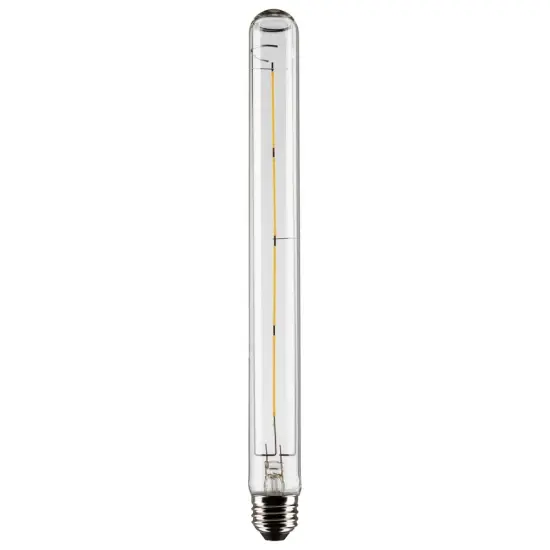 Satco 8w T9 LED 3000K Medium Base Dimmable - 60w equiv Warm White {1}
