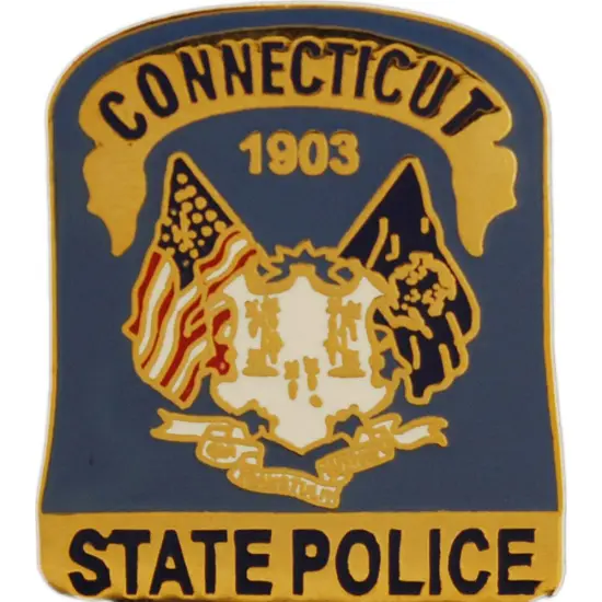 Connecticut State Police Pin 1" {1}