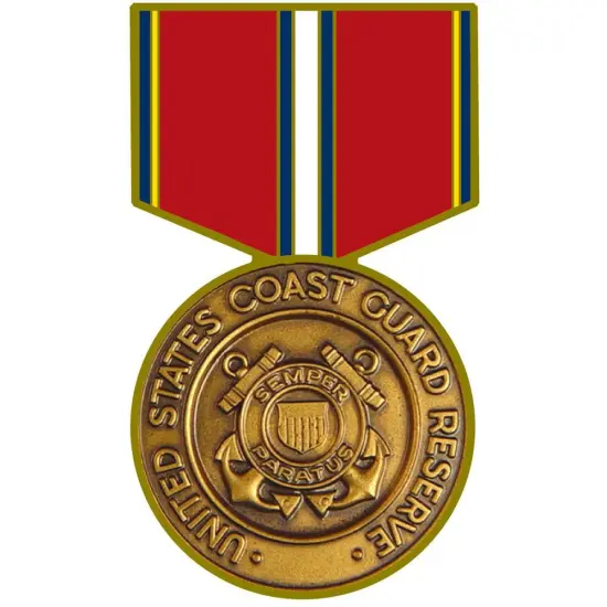 EagleEmblems P13029 Pin-Medal,Uscg Resv.Good Conduct (1-3/16") {1}