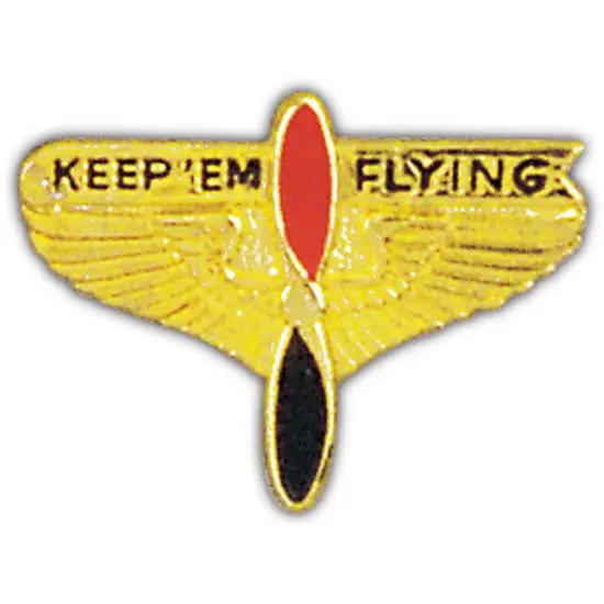 Keep 'Em Flying Pin 1 3/8" {1}