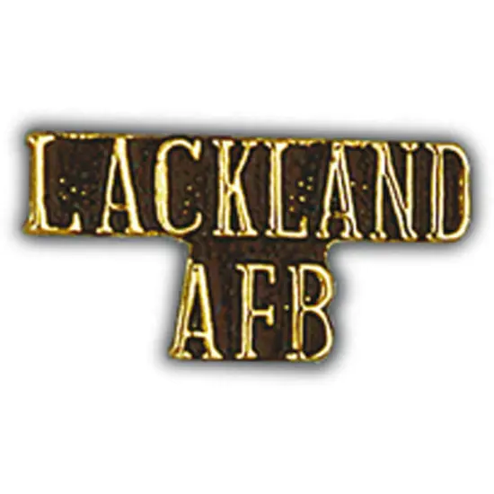 U.S. Air Force Lackland AFB Pin 1" {1}