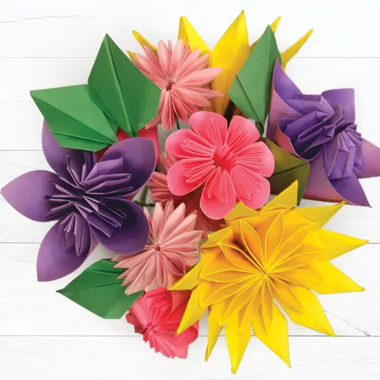 Printworks Floral Paper, Includes Fuchsia, Daffodil, Purple, Pink and Green Paper, 8 &frac12;&rdquo; x 11&rdquo;, 300 Sheets (00607) {5}