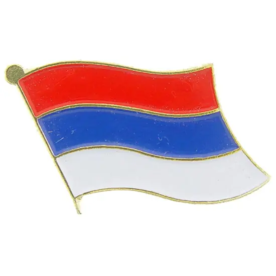 Serbia Flag Pin 1" {1}