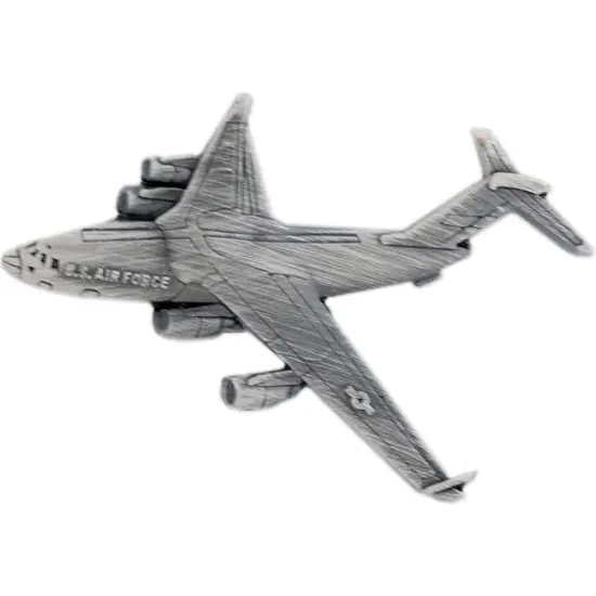C-17 Globemaster Pin Pewter 1 1/2" {1}
