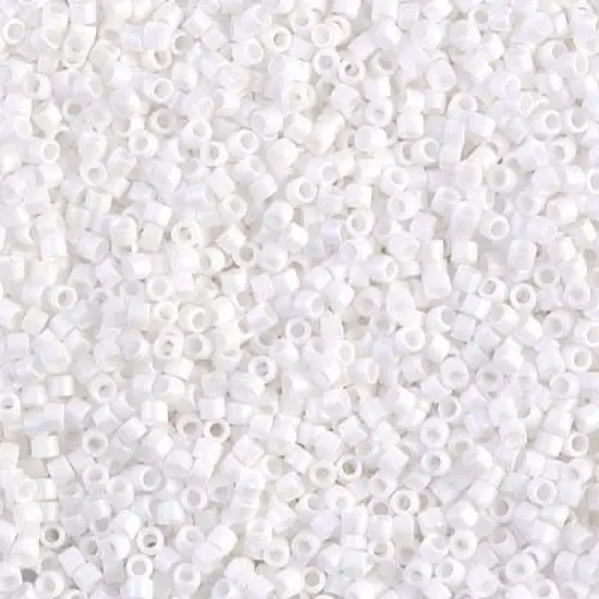 Miyuki Delica Bead 11/0, DB0351, Matte White, 50 grams {1}