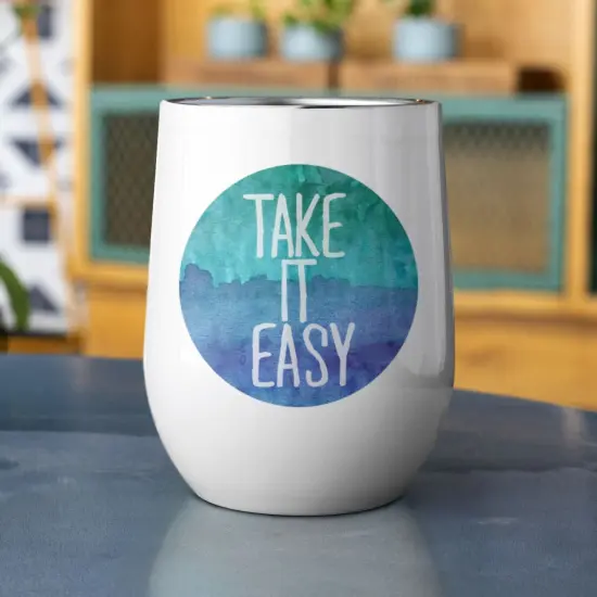 ProSub 12oz Premium AAA Wine Tumbler Stemless Sublimation Blanks - White {3}