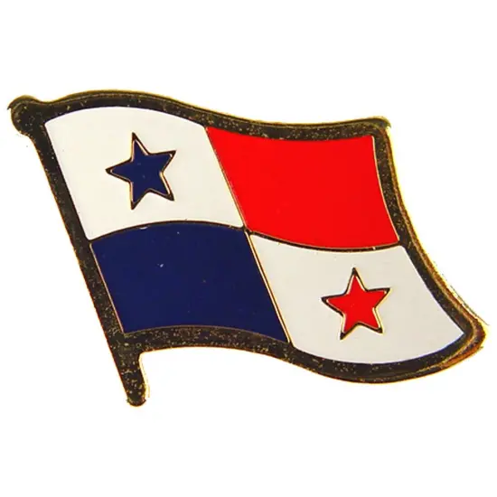 Panama Flag Pin 1" {1}