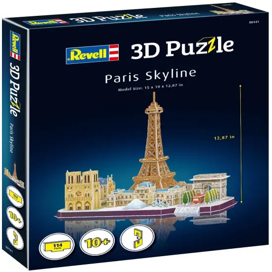 Carrera-Revell 3D Puzzle-Paris Skyline {2}