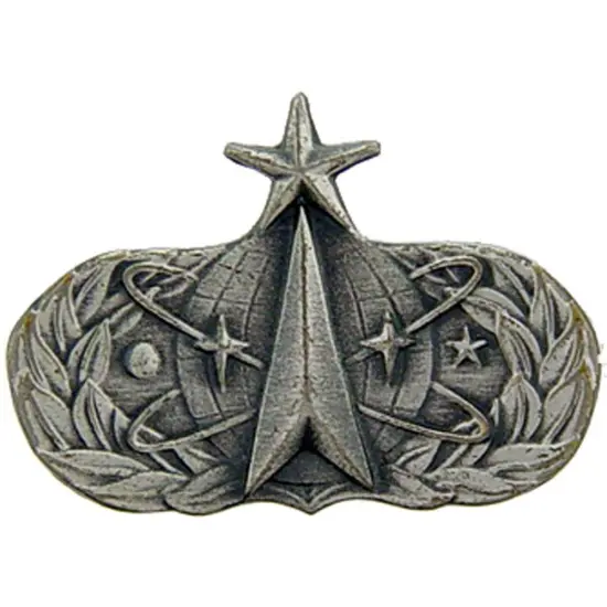 EagleEmblems P12095 Wing-USAF,Space OPS,SR. (Mini) (.875'') {1}