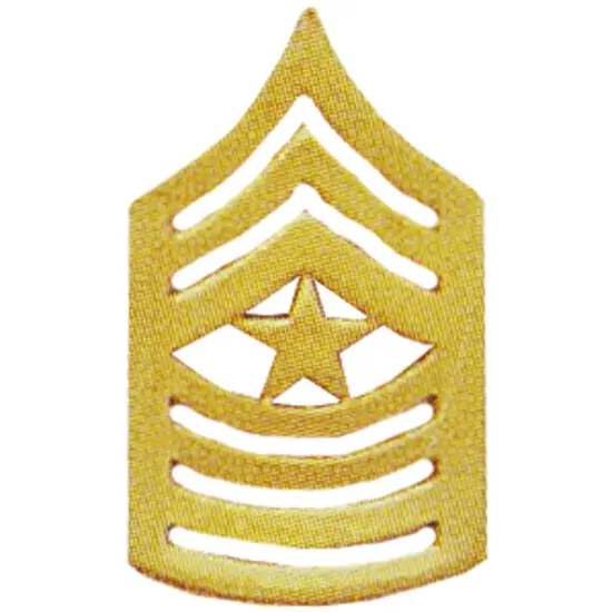 U.S.M.C. Sergeant Major Rank Insignia Gold Plated Pin {1}