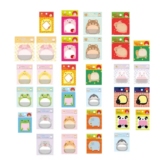 Animal-Shaped Sticky Notes {1}