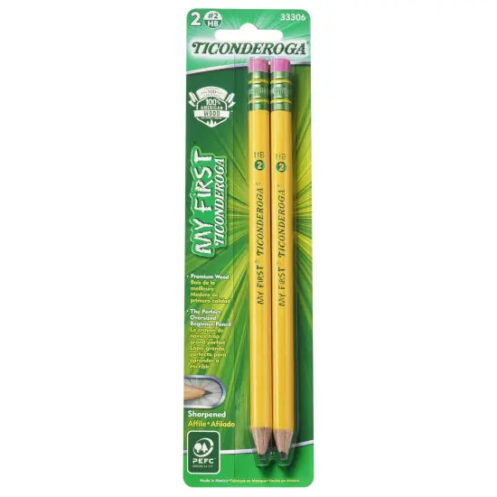 My First Pencils, Sharpened, 2 Per Pack, 12 Packs {2}