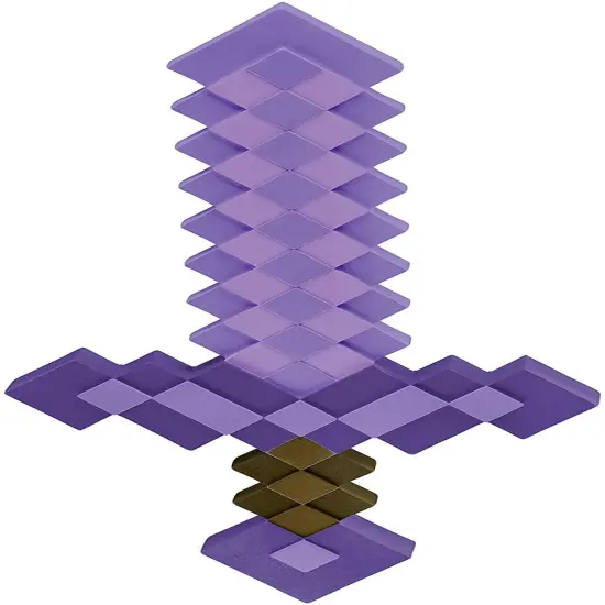 Minecraft Enchanted Purple Sword Costume Accessory {1}