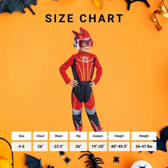 Paw Patrol 2 Marshall Classic Toddler Costume {5}