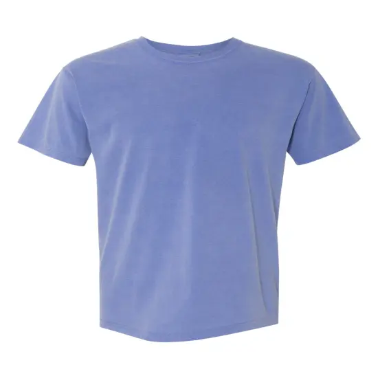 Comfort Colors&reg; Garment Dyed Heavyweight Crewneck Short Sleeve T-Shirt Periwinkle {2}