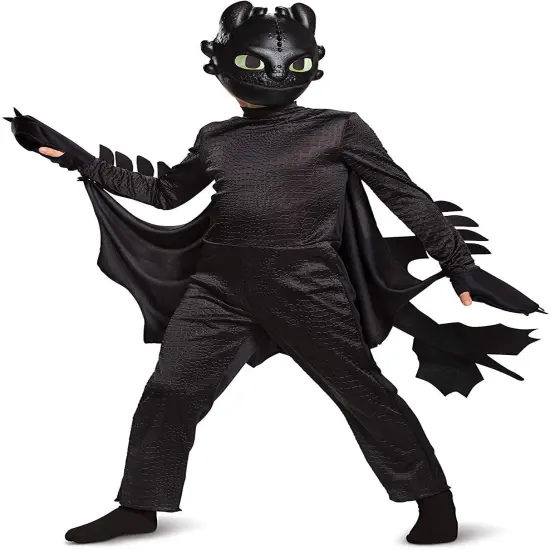 How To Train Your Dragon Toothless Deluxe Child Costume {2}