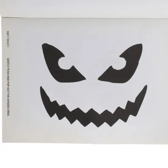 E.L.Stitch Face Pumpkin Carving Kit | Green {6}
