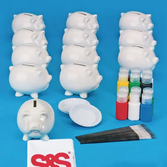 Piggy Banks Craft Kit (Pack of 12) {3}