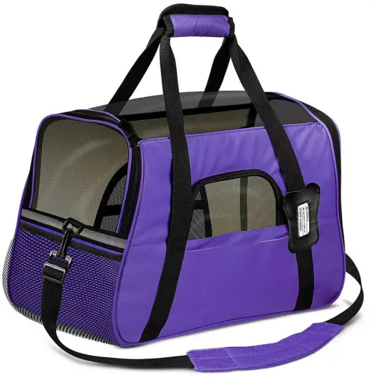 Kitcheniva Airline Approved Pet Carrier Purple {1}