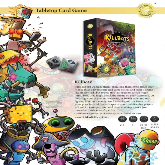 Killbots Card Game {3}