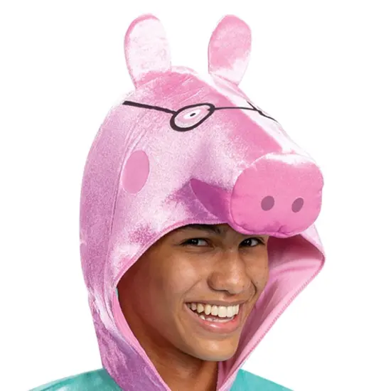 Peppa Pig Daddy Pig Deluxe Adult Costume | X-Large {4}