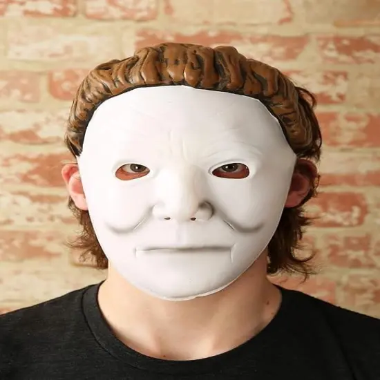 Halloween Michael Myers Beginning Memory Flex Adult Costume Mask {3}