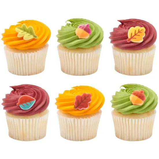 Autumn Leaves Dec-Ons&reg; Decorations 12ct {3}