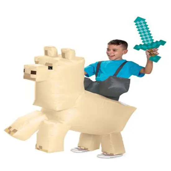 Minecraft Llama Ride-On Inflatable Child Costume {4}