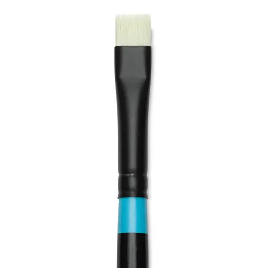 Princeton Series 6500 Aspen Synthetic Brush - Size 4, Short Bright, Long Handle {1}