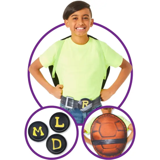 TMNT Child Costume Shell Accessory | One Size {1}