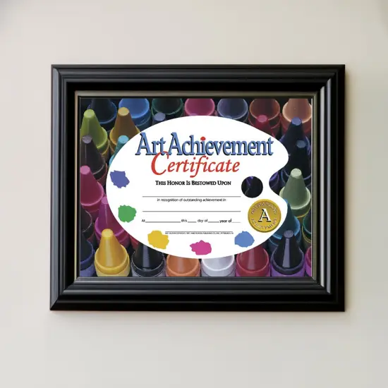 Art Achievement Certificate, 8.5" x 11", 30 Per Pack, 3 Packs {2}