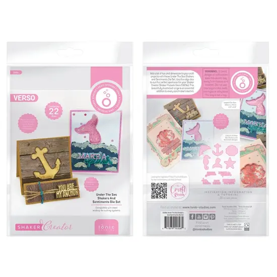 Tonic Studios Shakers And Die Set-Under The Sea {3}