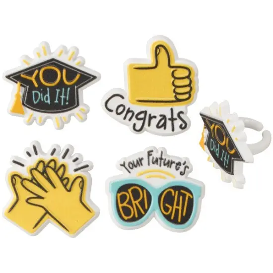 Bright Future Cupcake Rings, 12ct {2}