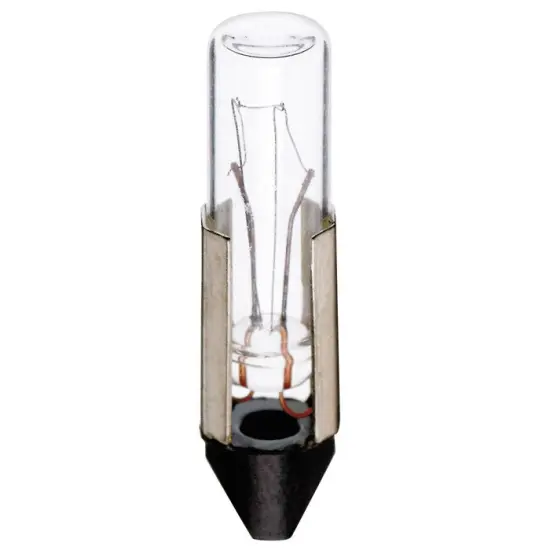 Satco S7816 3W 120V T2 TS5 Telephone Slide Miniature light bulb {1}