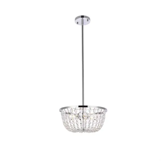 Gianna 13 inch pendant in chrome {1}