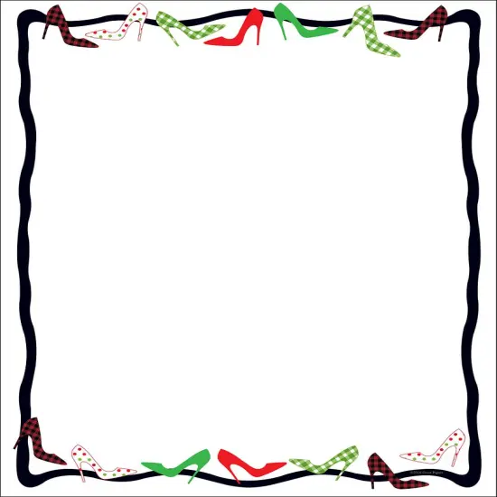 Great Papers! Dancing Heels Holiday Letterhead, Invitations and Announcements, Printer Friendly 8.5" x 11", 80 Pack {1}