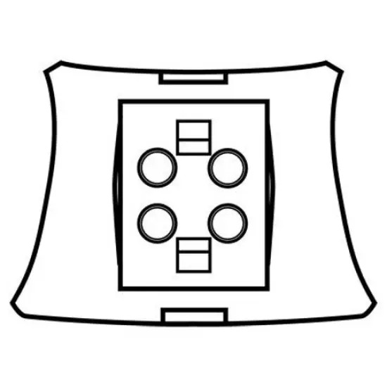 SUNLITE FC8T9/DL 22w 6500k Daylight Circline Fluorescent Light Bulb {4}