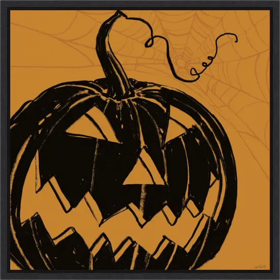 Haunted Halloween XII by Anne Tavoletti Canvas Art Framed {1}