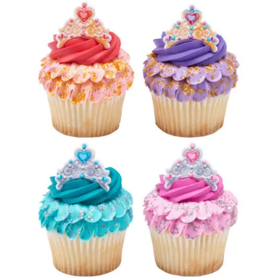 Crown Jewels Cupcake Rings, 12ct {3}
